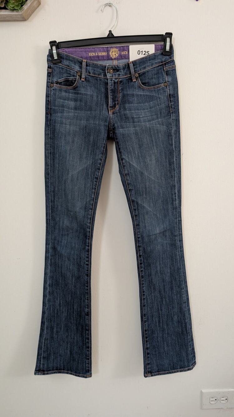 rich & skinny vintage bootcut jeans
